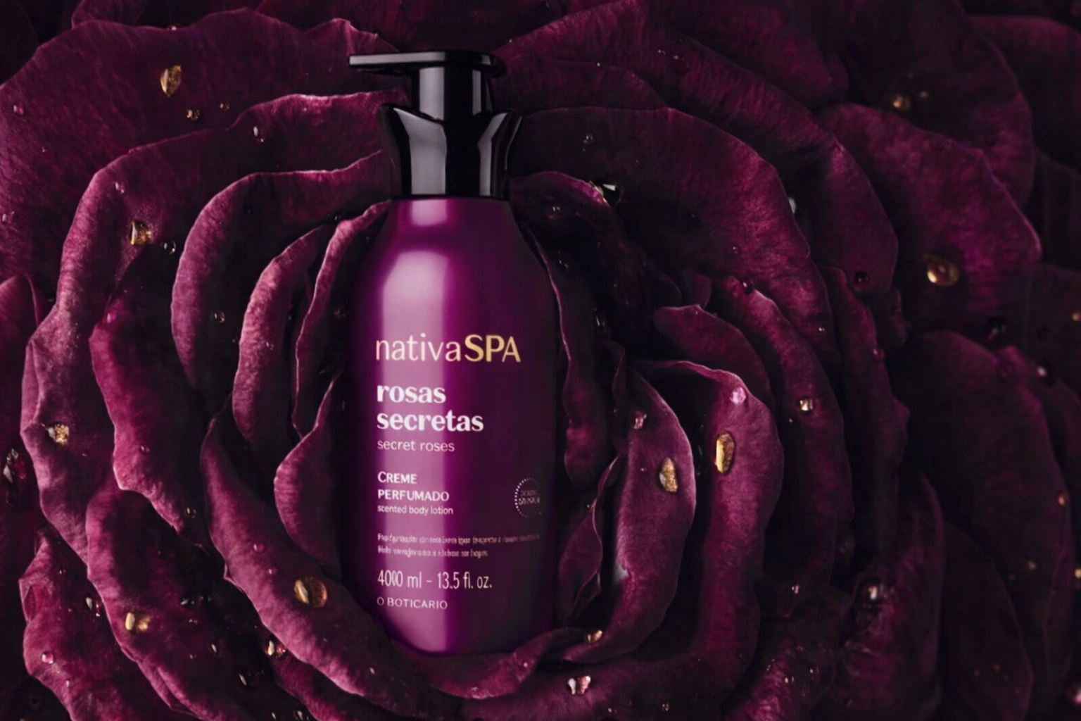 HIDRATANTE ROSAS SECRETAS NATIVA SPA